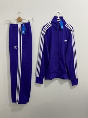 Adidas Originals Adicolor Classics Firebird Tracksuit Energy Ink White Size 2XL